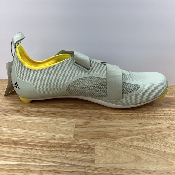 Adidas The‎ Indoor Cycling Bike Shoes Men's 10 Green 3-Bolt GX1668 - Picture 9 of 16